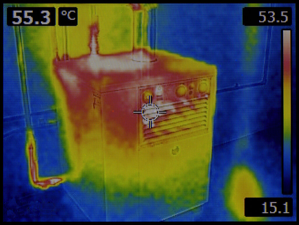 Thermal Video Monitoring in Mines