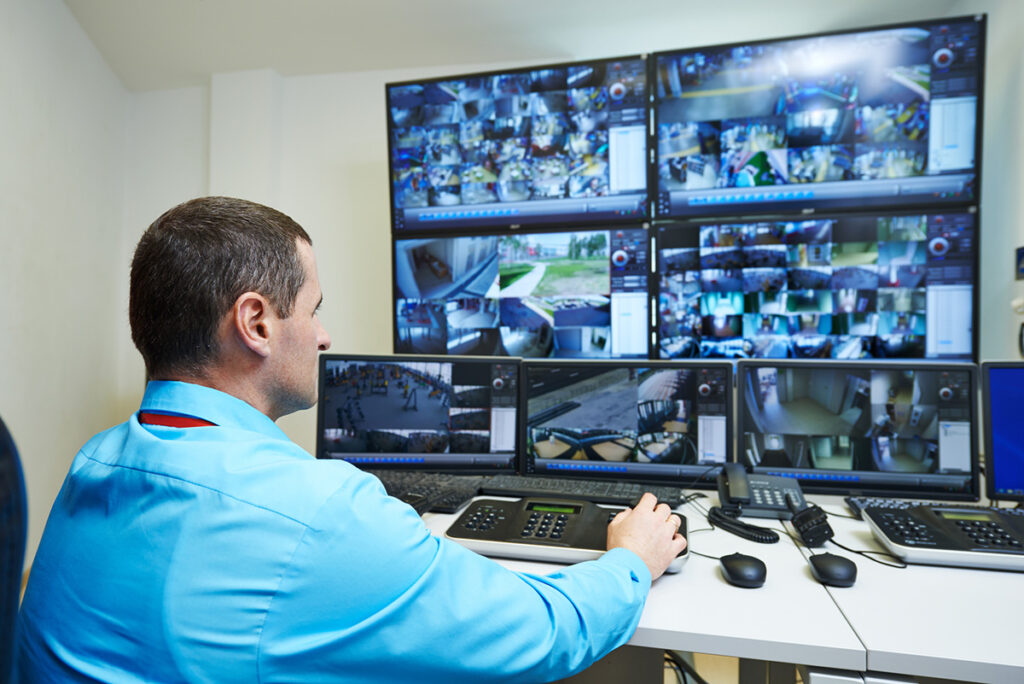opticom industrial video monitors